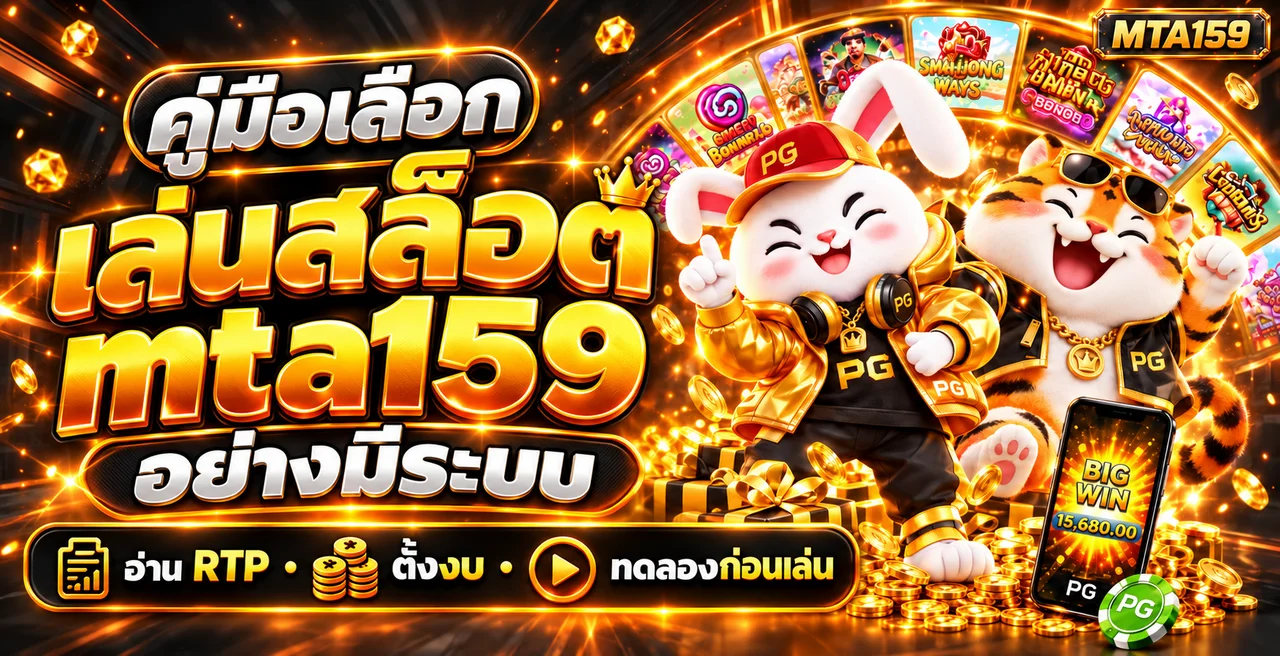 mta159 คู่มือเลือกเล่นสล็อตด้วย RTP งบ และโหมดทดลอง
